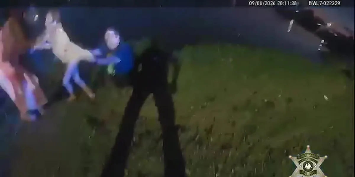 Deputy jumps into deep water to rescue nonverbal 8-year-old