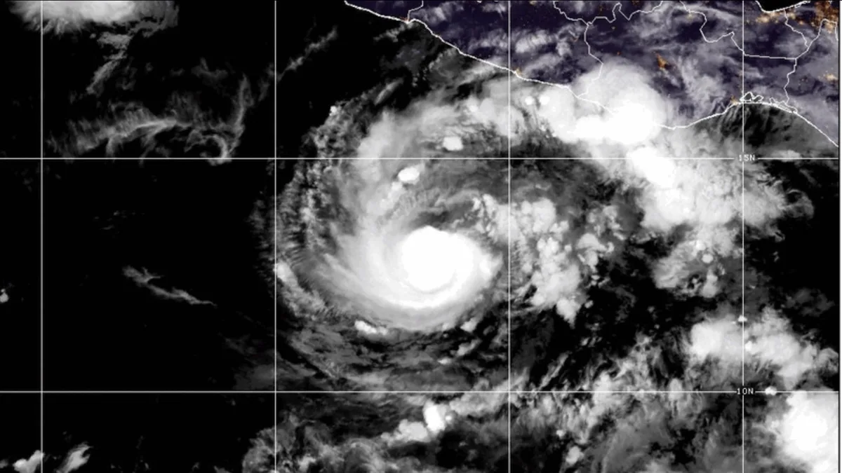 Hurricane Trudy approaches Mexico as Typhoon Champi threatens Guam