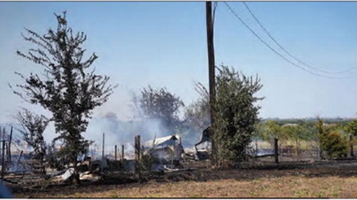 Structure destroyed, canine killed in Hutto barn blaze